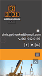 Mobile Screenshot of gethookedcrane.com